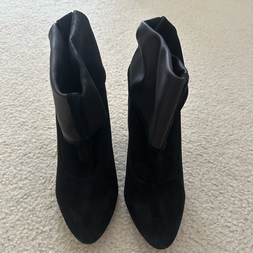 Ash Black Ankle Boots